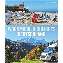 Buchcover des Wohnmobilführer – Wohnmobil-Highlights Deutschland
