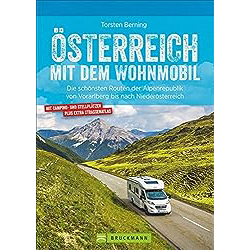 Buchcover Wohnmobilführer – Österreich mit dem Wohnmobil