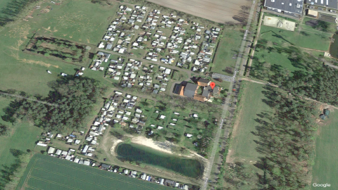 Luftaufnahme Campingplatz Zum Eichengrund