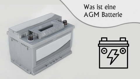 Abbildung einer AGM Batterie