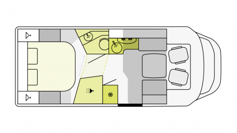 Grundrisszeichnung Etrusco 