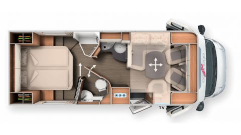 Grundrisszeichnung Carthago 