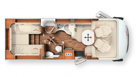 Grundrisszeichnung Carthago 