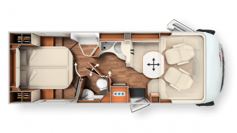 Grundrisszeichnung Carthago 