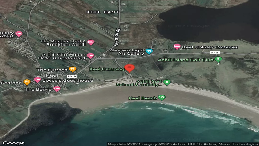 Keel Sandybanks C und C Park Keel Irland