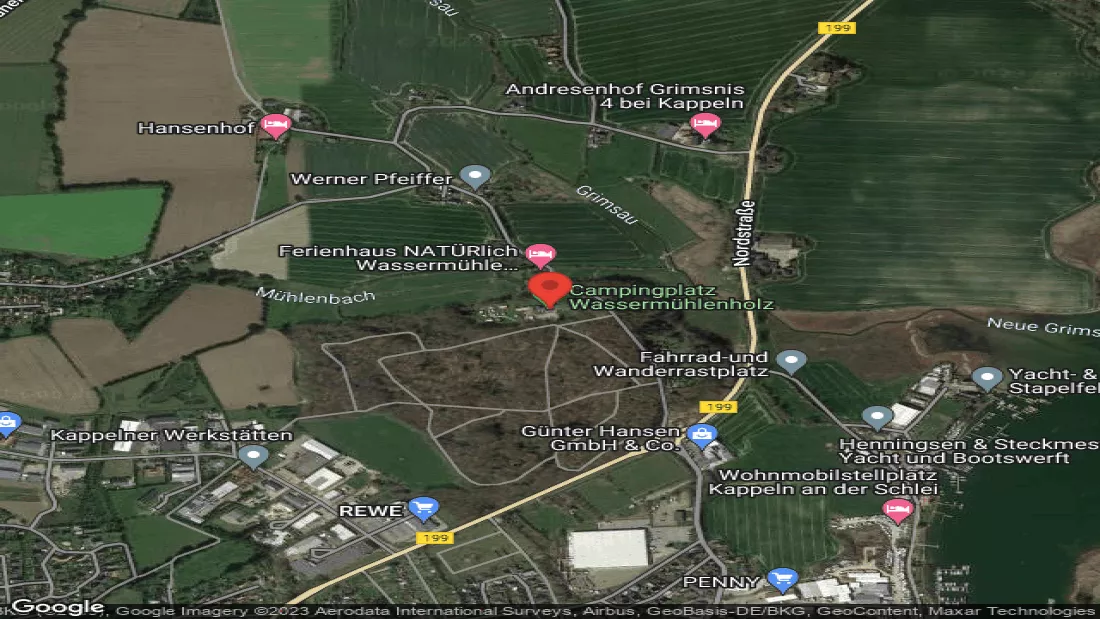 Miesto pre karavany Goosbusters Wassermühlenholz in Kappeln