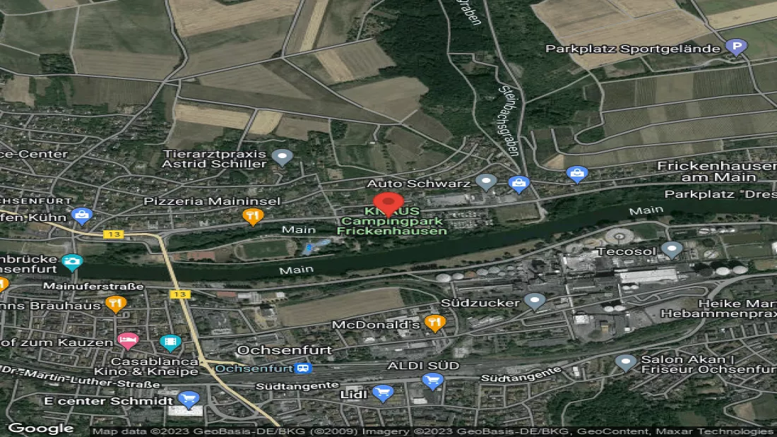 Campingplatz Knaus Campingpark Frickenhausen