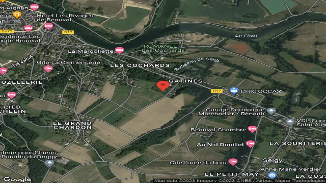 Campsite Les Cochards Zentrum Loiretal Frankreich
