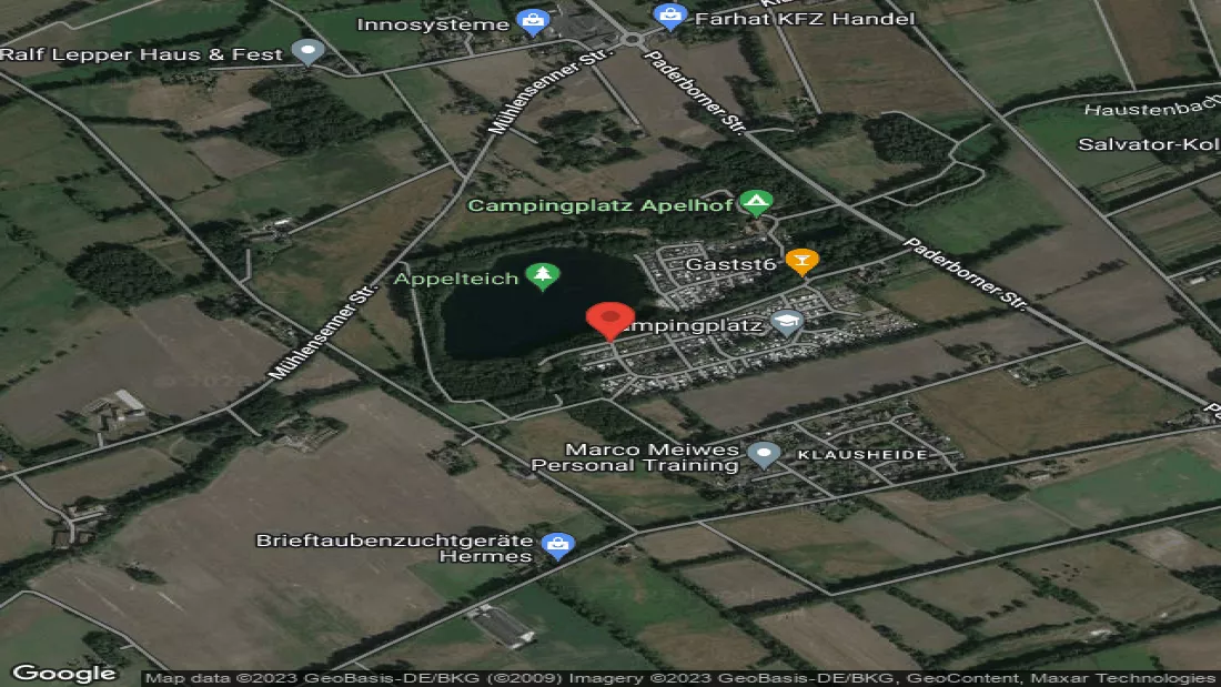 Campsite Apelhof Hövelhof im Paderborner Land