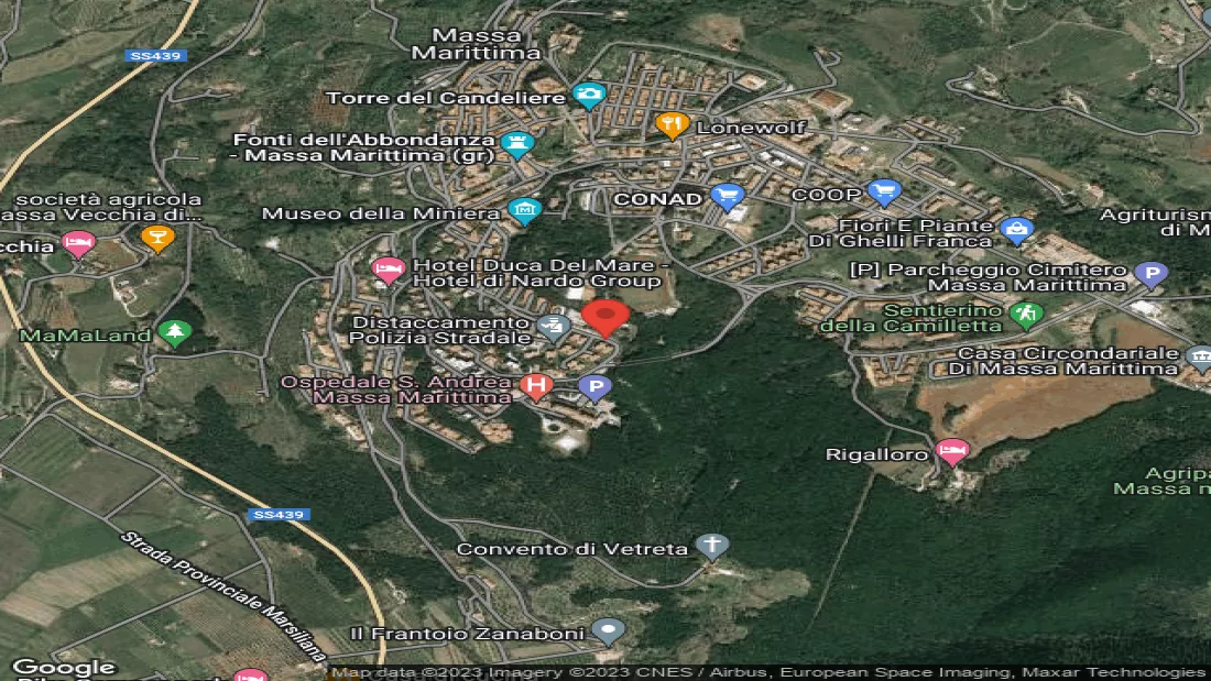 Mjesto za kamper Area Comunale Massa Marittima