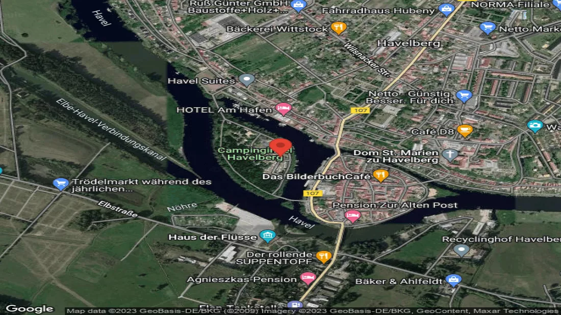 Campingplatz Campinginsel Havelberg
