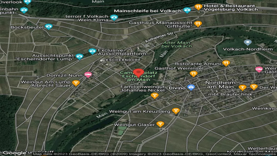 Campingplatz Eschendorf Mainschleife Bayern Deutschland