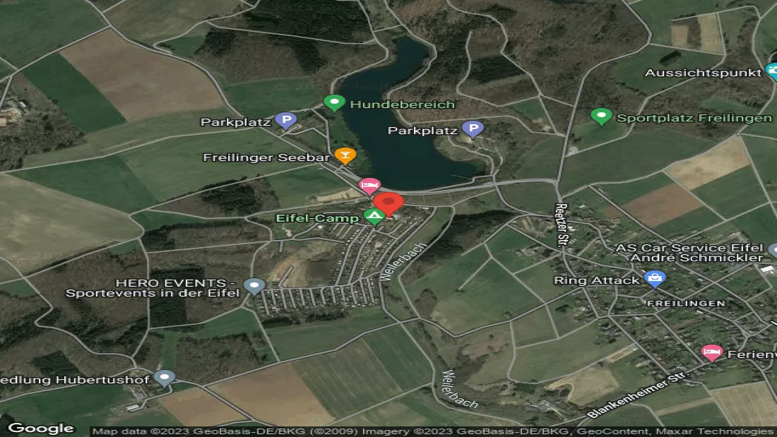 Campingplats Eifel Camp Freilinger See Nordrhein Westfalen Deutschland