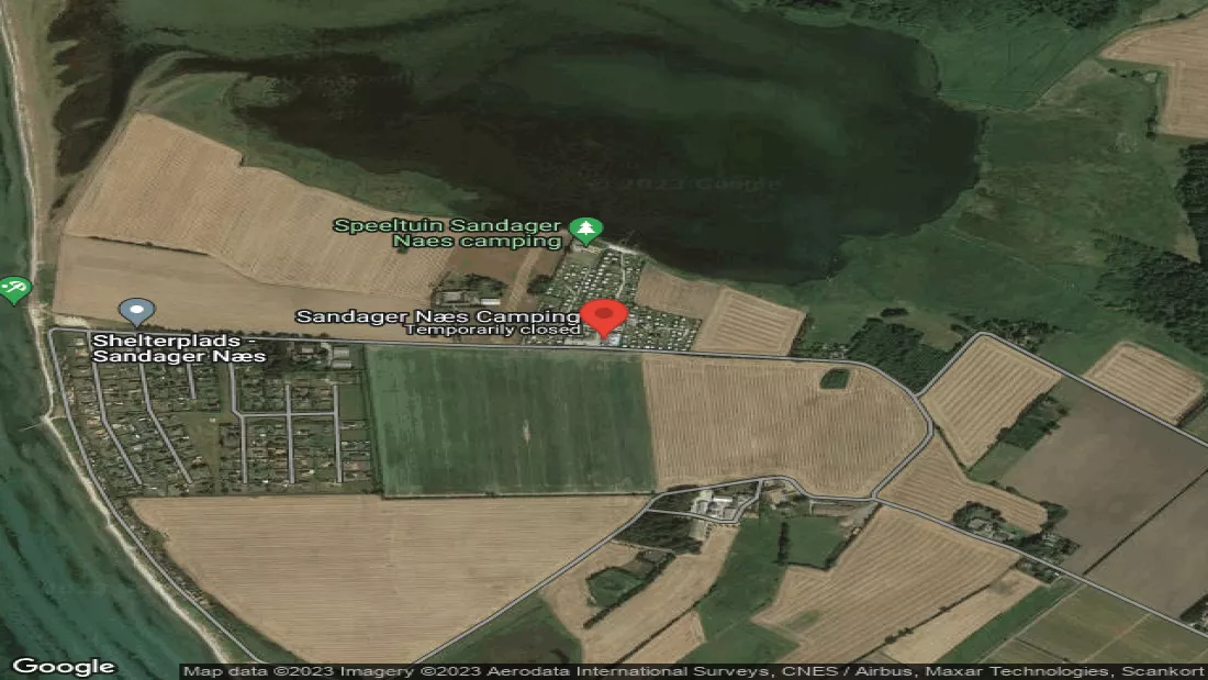 Nometņu vieta Sandager Næs Region Süddänemark
