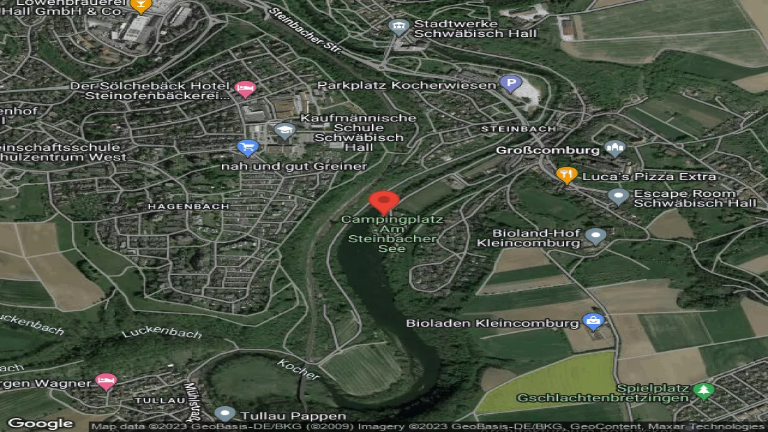 Campsite Am Steinbacher See Baden Württemberg Deutschland
