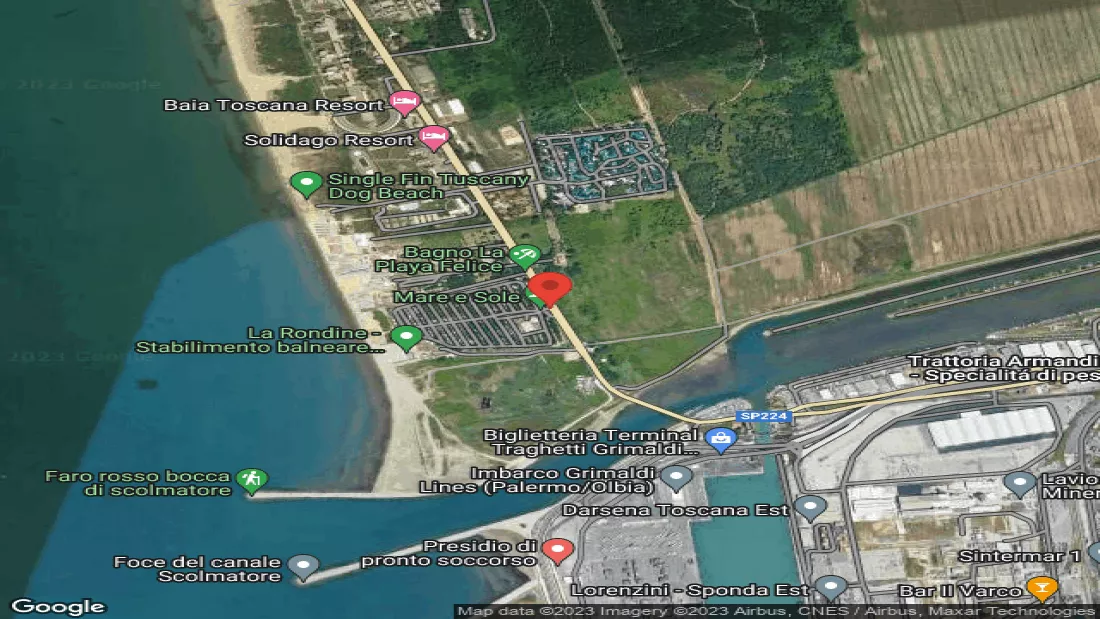 Campsite Mare e Sole Marina di Pisa Tirrenia Calambrone Italien