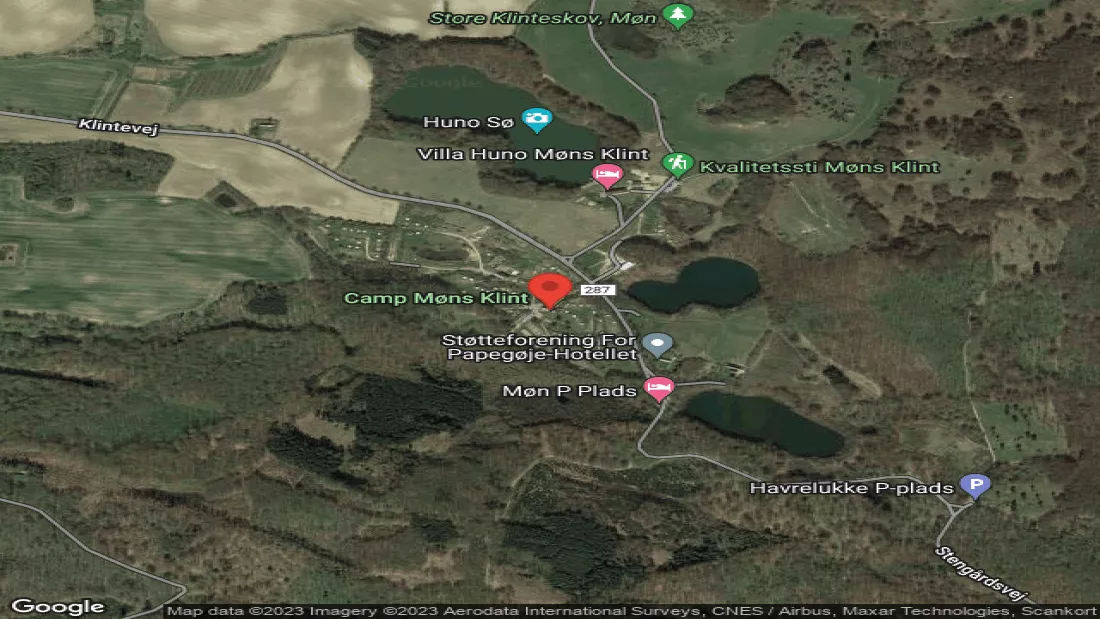 Κατασκήνωση Camp Møns Klint Region Seeland Dänemark