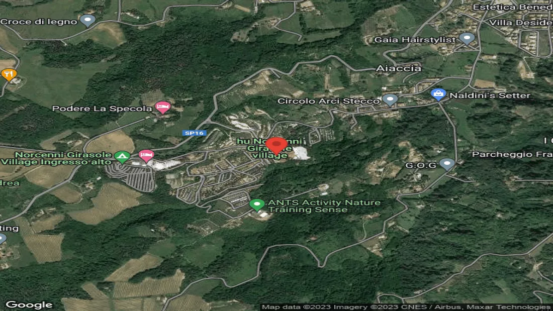 Campingplatz hu Norcenni Girasole Village Toskana Italien