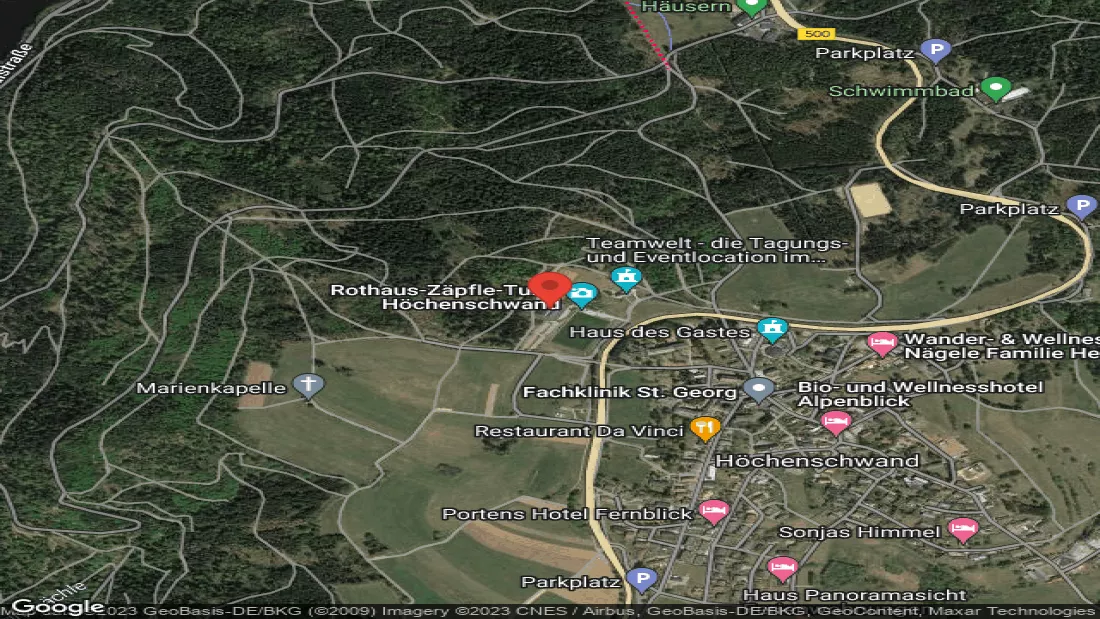 Aire de camping-car im Natursportzentrum Höchenschwand