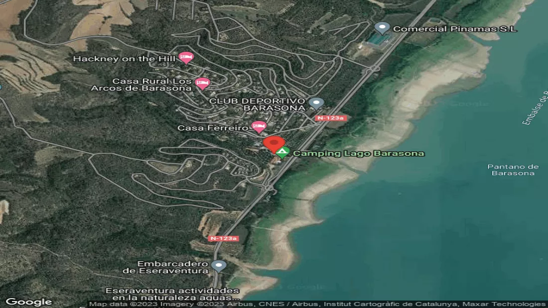 Campsite Lago Barasona La Puebla de Castro Spanien