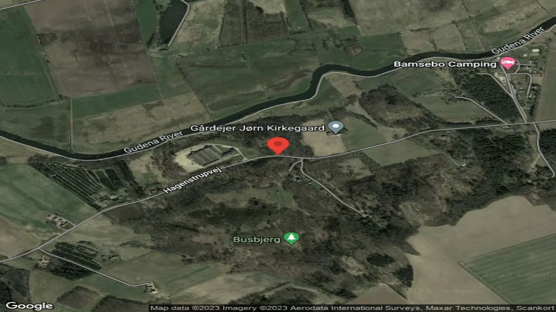 Camping Bamsebo Camping Ved Gudenåen Region Midtjylland Dänemark