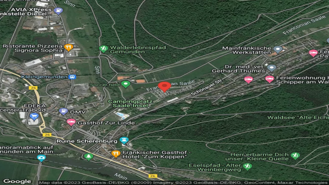 Campingplatz Saaleinsel