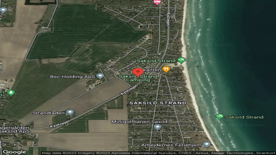 Kemp Saksild Strand Kemp Region Mitteljütland Dänemark