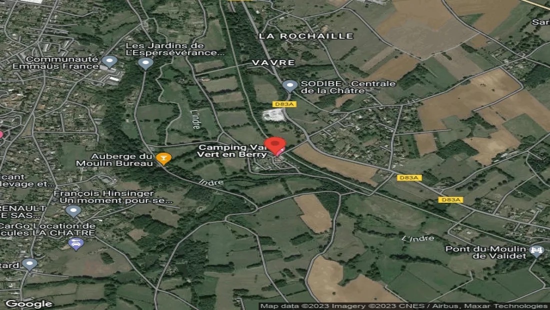 Campingplads Le Val Vert en Berry