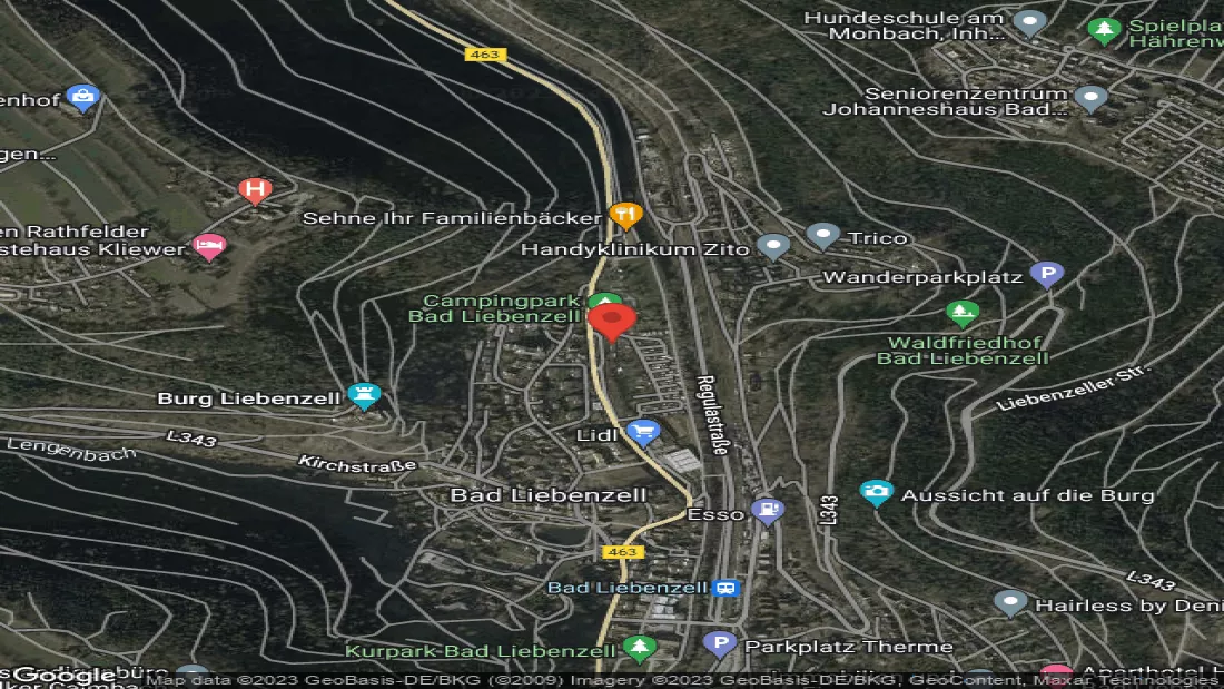 Campsite Campingpark Bad Liebenzell