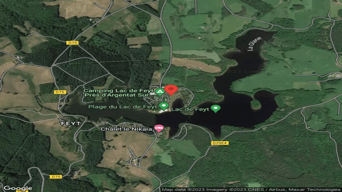 Campingplatz Domaine du Lac de Feyt