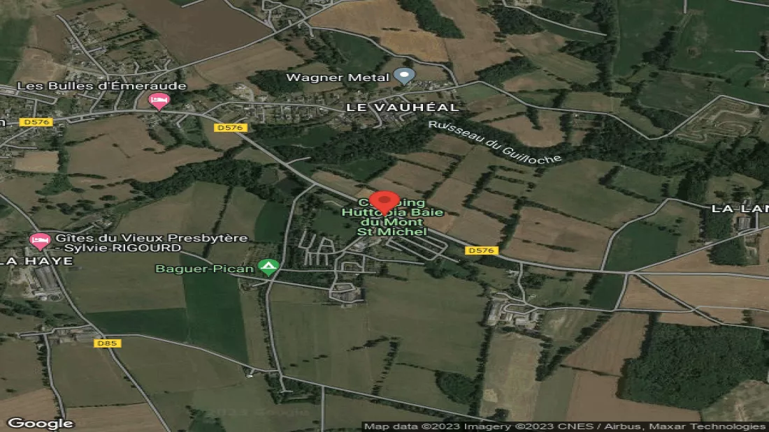Campsite Huttopia Baie du Mont St Michel