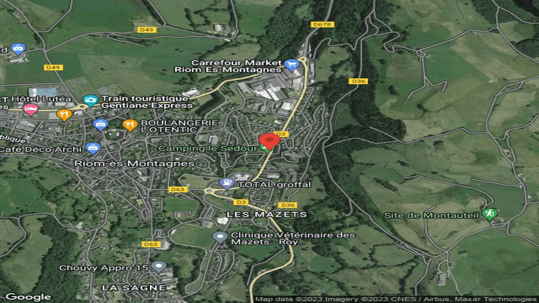 Campingplatz Le Sedour Auvergne Frankreich