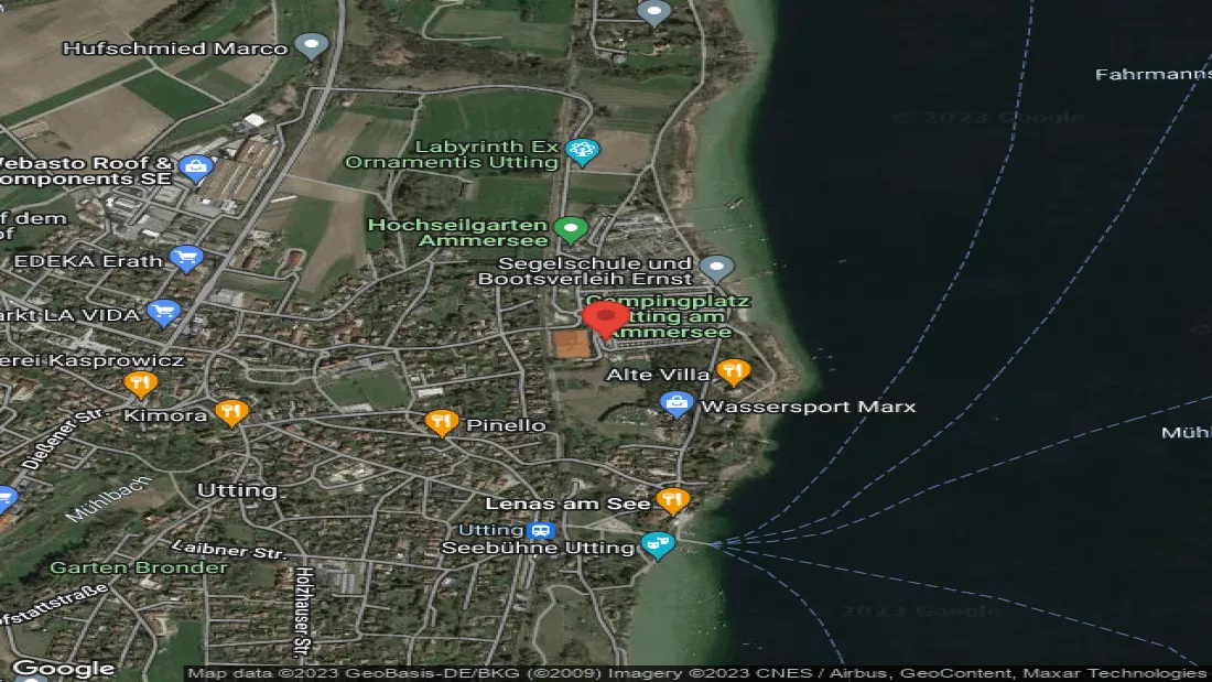 Campsite Utting am Ammersee Bayern Deutschland