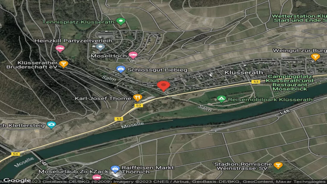 Pole namiotowe Klüsserath Rheinland Pfalz Deutschland