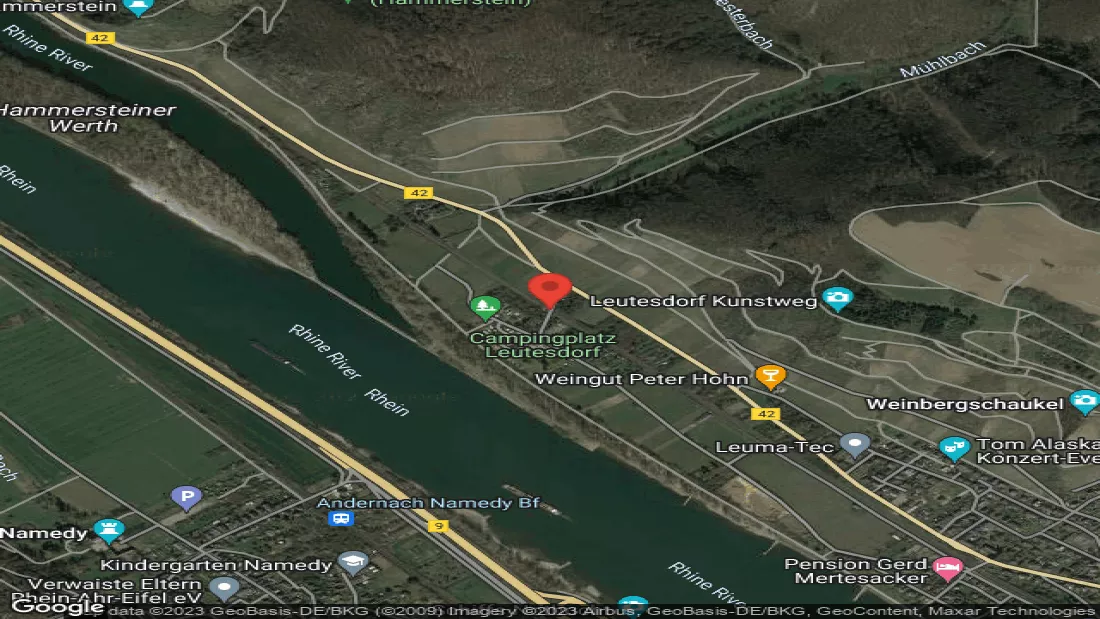 Campingplatz Leutesdorf Rheinland Pfalz Deutschland