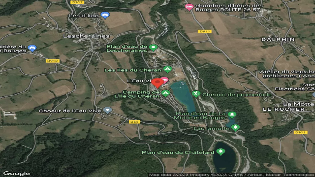 Campingplatz l'Île du Chéran