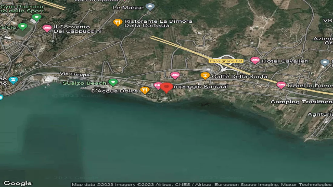 Campingplatz Kursaal Passignano sul Trasimeno Italien